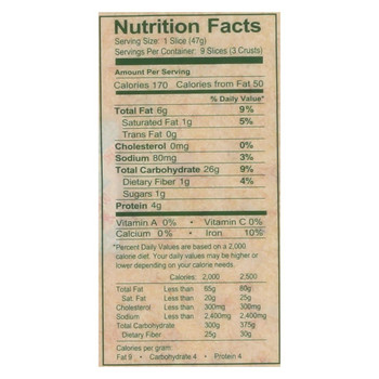 Pastorelli Pizza Crust - Ultra Thin - White - Case of 10 - 15 oz Pastorelli Pizza Crust - Ultra Thin - White - Case of 10 - 15 oz