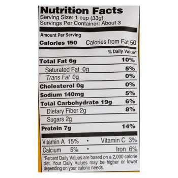 Cruncha Ma Me Edamame - Cheddar - Case of 6 - 3.5 oz. Cruncha Ma Me Edamame - Cheddar - Case of 6 - 3.5 oz.