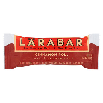 Larabar - Bar Cinnamon Roll - Case of 16-1.6 oz Larabar - Bar Cinnamon Roll - Case of 16-1.6 oz