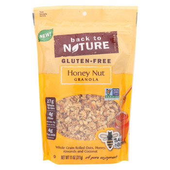 Back To Nature Granola - Honey Nut - Case of 6 - 11 oz.