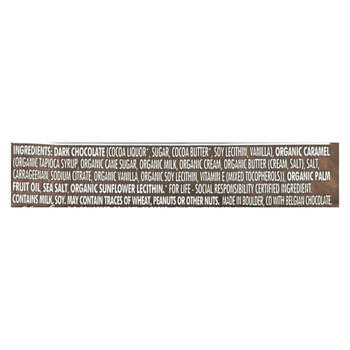 Chocolove Xoxox - Cup - Salted Caramel - Dark Chocolate - Case of 50 - .6 oz Chocolove Xoxox - Cup - Salted Caramel - Dark Chocolate - Case of 50 - .6 oz