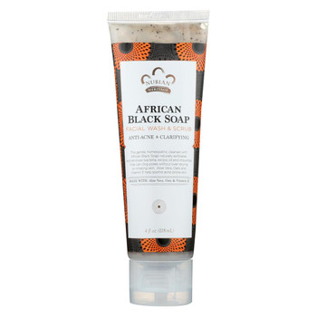 Nubian Heritage Scrub - African Black Soap - 4 fl oz Nubian Heritage Scrub - African Black Soap - 4 fl oz