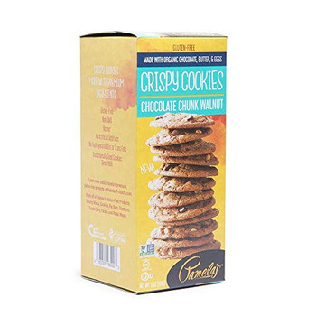Pamela's Products - Cookie - Crispy - Chocolate Chunk Walnut - Case of 6 - 6 oz