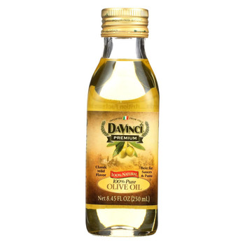 Davinci  100% Pure Olive Oil - Case of 12 - 8.5 fl oz.