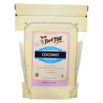 Bob's Red Mill - Coconut Fine Macaroon - Case of 4-12 oz