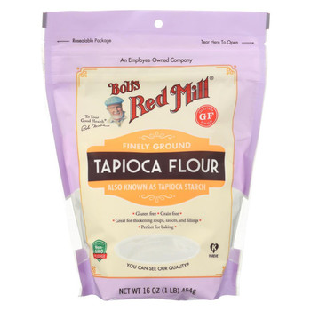 Bob's Red Mill - Flour Tapioca - Case of 4-16 oz Bob's Red Mill - Flour Tapioca - Case of 4-16 oz