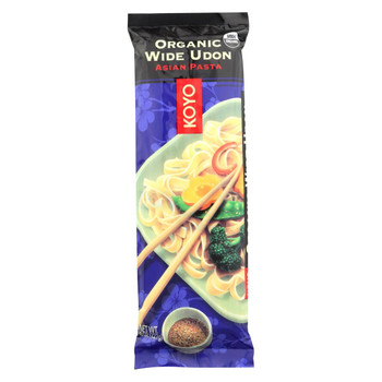 Koyo Organic Wide Udon Noodles - 1 Each 1 - 8 OZ Koyo Organic Wide Udon Noodles - 1 Each 1 - 8 OZ