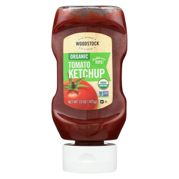 Woodstock Organic Tomato Ketchup - 1 Each 1 - 15 OZ Woodstock Organic Tomato Ketchup - 1 Each 1 - 15 OZ