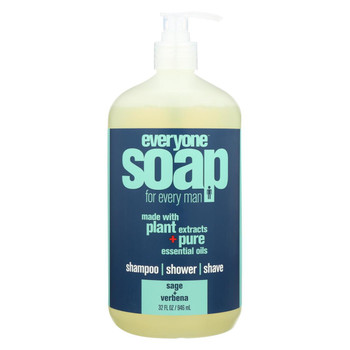 Everyone Kid Soap - Sage and Verbena - Case of 1 - 32 fl oz. Everyone Kid Soap - Sage and Verbena - Case of 1 - 32 fl oz.