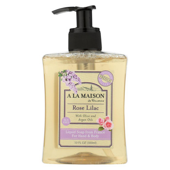 A La Maison Liquid Hand Soap - Rose Lilac - 10 fl oz. A La Maison Liquid Hand Soap - Rose Lilac - 10 fl oz.