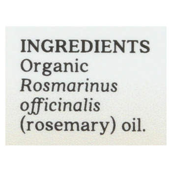 Aura Cacia - Essential Oil - Rosemary Verbenone - Case of 1 - .25 fl oz. Aura Cacia - Essential Oil - Rosemary Verbenone - Case of 1 - .25 fl oz.