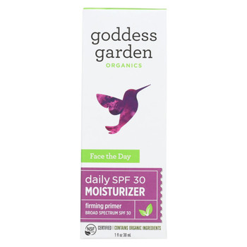 Goddess Garden Sunscreen - Face The Day SPF 30 - Case of 4 - 1 fl oz.