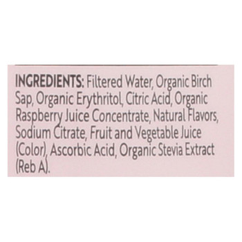 Treo Birch Water Beverage - Raspberry Lemonade - Case of 12 - 16 fl oz. Treo Birch Water Beverage - Raspberry Lemonade - Case of 12 - 16 fl oz.