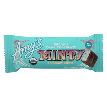 Amy's - Organic Dark Chocolate - Minty - Case of 12 - 1.10 oz.