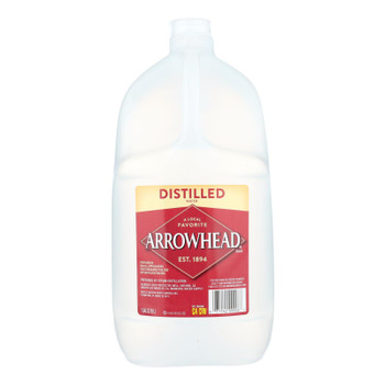 Arrowhead Spring Water - Distilled Water - Case of 6 - 1 Gallon