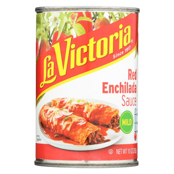 La Victoria - Red Enchilada Sauce - Mild - Case of 12 - 10 oz.