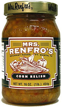 Mrs. Renfro's - Corn Relish - Case of 6 - 16 oz. Mrs. Renfro's - Corn Relish - Case of 6 - 16 oz.