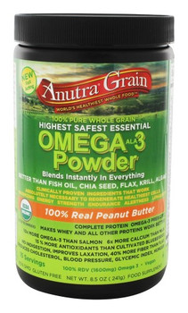 Anutra - Omega-3 Powder - Peanut Butter - 8.5 oz.