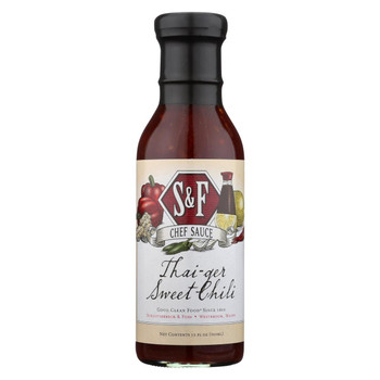 Schlotterbeck and Foss - Thai-ger Swt Chili Sauce - Case of 6 - 12 fl oz. Schlotterbeck and Foss - Thai-ger Swt Chili Sauce - Case of 6 - 12 fl oz.