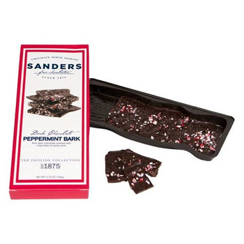 Sanders - Dark Chocolate Peppermint Bars - Case of 12 - 3.75 oz.