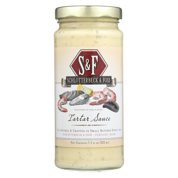 Schlotterbeck and Foss - Tartar Sauce - Case of 6 - 7.5 fl oz.