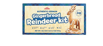 Stockmeyer - Reindeer Gingerbread Kit - Case of 8 - 16.5 oz.