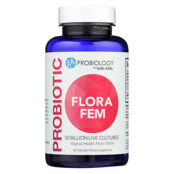 Belle and Bella - Probiotic Flora Fem - 60 Capsules Belle and Bella - Probiotic Flora Fem - 60 Capsules