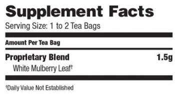 Bravo Teas and Herbs - Tea - Absolute White Mulberry Leaf - 20 Bag