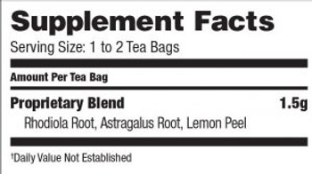 Bravo Teas and Herbs - Tea - Absolute Rhodiola - 20 Bag