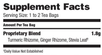 Bravo Teas and Herbs - Tea - Absolute Tumeric - 20 Bag