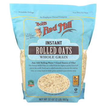 Bob's Red Mill - Instant Rolled Oats- Case of 4-32 oz. Bob's Red Mill - Instant Rolled Oats- Case of 4-32 oz.