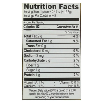 Chocodate - Date and Almond - Milk Chocolate - Case of 12 - 3.53 oz.