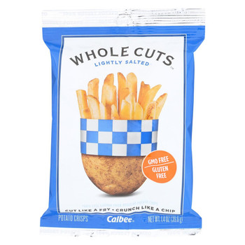 Calbee Snapea Crisp - Whole Cuts - Lightly Salted - Case of 24 - 1.4 oz. Calbee Snapea Crisp - Whole Cuts - Lightly Salted - Case of 24 - 1.4 oz.