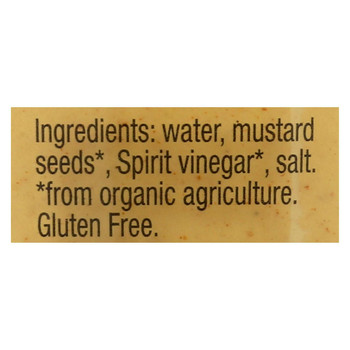 Bornier - Mustard - Organic Dijon - Case of 6 - 7.4 OZ Bornier - Mustard - Organic Dijon - Case of 6 - 7.4 OZ
