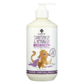 Alaffia - Everyday Conditioner and Detangler - Lemon Lavender - 16 fl oz. Alaffia - Everyday Conditioner and Detangler - Lemon Lavender - 16 fl oz.