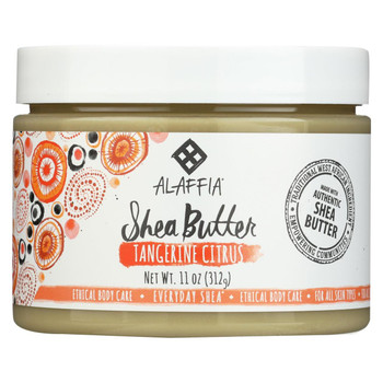Alaffia - Everyday Shea Butter - Tangerine Citrus - 11 oz. Alaffia - Everyday Shea Butter - Tangerine Citrus - 11 oz.