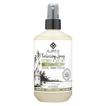 Alaffia - Everyday Texturizing Spray - Purely Coconut - 12 fl oz. Alaffia - Everyday Texturizing Spray - Purely Coconut - 12 fl oz.