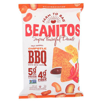 Beanitos - White Bean Chips - Chipotle BBQ - Case of 6 - 4.5 oz.