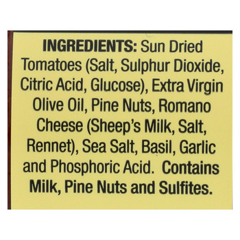 Alessi - Sundried Tomato Pesto - Case of 12 - 3.5 oz. Alessi - Sundried Tomato Pesto - Case of 12 - 3.5 oz.
