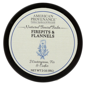 American Provenance - Beard Balm - Firepits and Flannels - 2 oz.