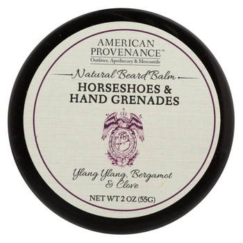 American Provenance - Beard Balm - Horseshoes and Hand Grenades - 2 oz. American Provenance - Beard Balm - Horseshoes and Hand Grenades - 2 oz.