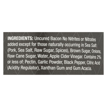 Bacon Jam - Uncured Bacon Jam Spread - Black Peppercorn - Case of 6 - 8.5 oz.