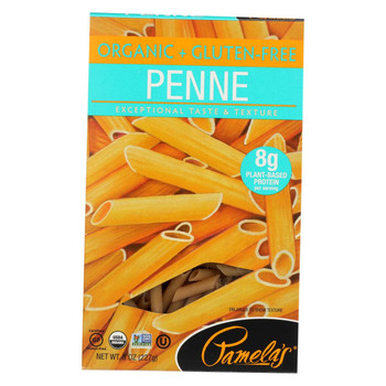 Pamela's Products - Organic Gluten-Free Pasta - Penne - Case of 12 - 8 oz.