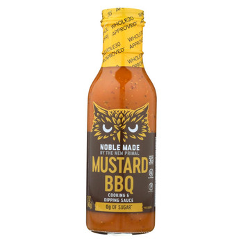 The New Primal - Cooking and Dipping Sauce - Mustard BBQ - Case of 6 - 12 oz. The New Primal - Cooking and Dipping Sauce - Mustard BBQ - Case of 6 - 12 oz.