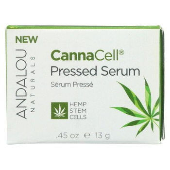 Andalou Naturals - CannaCell Pressed Serum - 0.45 oz. Andalou Naturals - CannaCell Pressed Serum - 0.45 oz.