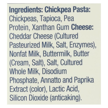 Banza - Chickpea Pasta Mac and Cheese - Shells and Classic Cheddar - Case of 6 - 5.5 oz. Banza - Chickpea Pasta Mac and Cheese - Shells and Classic Cheddar - Case of 6 - 5.5 oz.