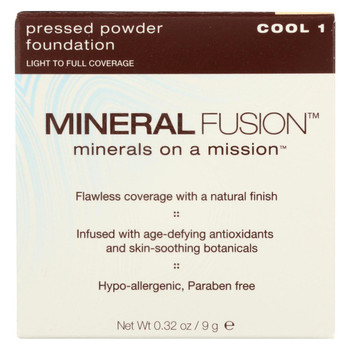 Mineral Fusion - Pressed Powder Foundation - Cool 1 - 0.32 oz.