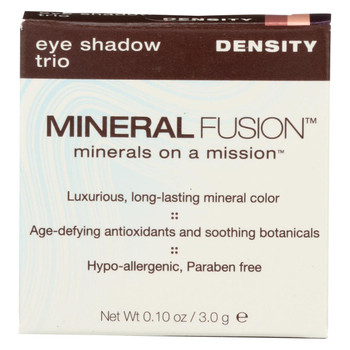 Mineral Fusion - Eye Shadow Trio - Density - 0.1 oz.