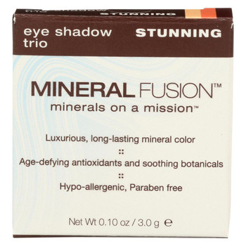 Mineral Fusion - Eye Shadow Trio - Stunning - 0.1 oz.