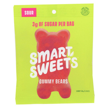 Smartsweets - Gummy Bear Sour - Case of 12 - 1.8 OZ